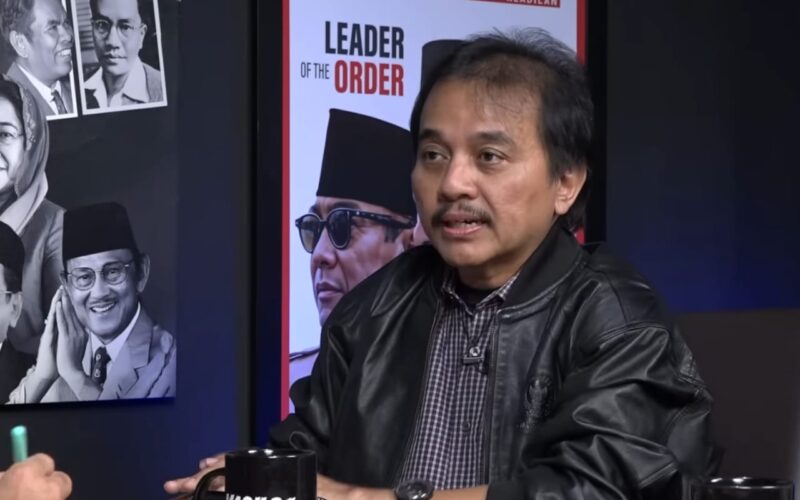 Roy Suryo angkat bicara soal penetapannya sebagai tersangka di kasus dugaan pencemaran nama baik Joko Widodo. (YouTube/Forum Keadilan TV)