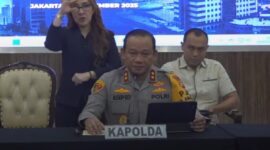 Tangkapan layar - Kapolda Metro Jaya, Irjen Pol Asep Edi Suheri menyebut belum ada korban meninggal dari insiden ledakan yang terjadi di masjid SMAN 72 Kelapa Gading. (Dok Polda Metro Jaya)