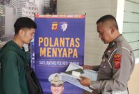 Polantas Menyapa di Samsat Cimahi. (Istimewa)