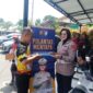 Polantas Menyapa di Samsat Cimareme, Padalarang. (Istimewa)