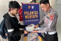Polantas Menyapa di Samsat Cimahi. (Istimewa).