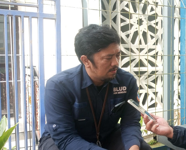 Pelayanan Langganan BLUD Air Minum DPKP Kota Cimahi, Farhan Aditia. (Istimewa)