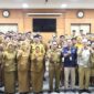 Walikota Cimahi, Ngatiyana Bersama Sejumlah Jajaran PNS Di Lingkungan Pemerintahan Kota Cimahi. (Diskominfo Kota Cimahi)