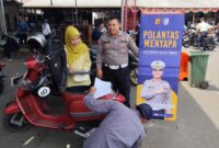 Polantas Menyapa di Samsat Cimareme