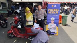 Polantas Menyapa di Samsat Cimareme