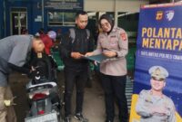 Polantas Menyapa di Samsat Cimareme.