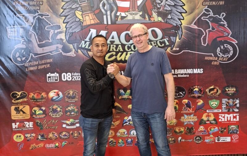 Ervan Zevanna ketua KLI PVJ Bandung Ikuti Beauty Contest Macho Cup 1 Madura selesai digelar di Pamekasan, Madura, sabet Juara 3 Personatus.