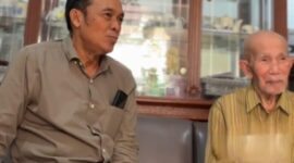 Wali Kota Cimahi, Ngatiyana Bersama Endun Mantan Staffnya Semasa Aktif Menjadi TNI AD. (Istimewa)