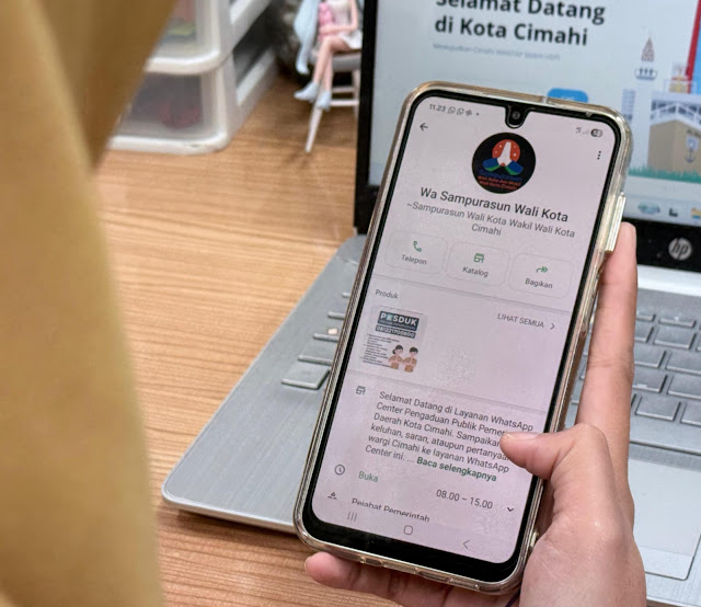 Pemkot Cimahi Luncurkan Program WA Sampurasun. (Istimewa)