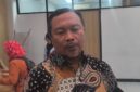 Barkah Setiawan, Ketua Harian Askot PSSI dan Anggota DPRD Kota Cimahi Fraksi Partai Gerindra. ( Foto : eri )