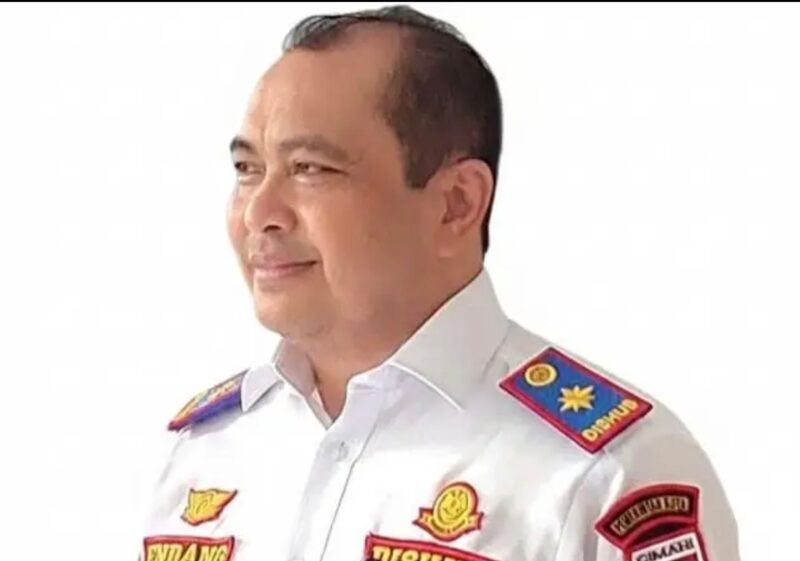 Kepala Dinas Perhubungan Kota Cimahi, Endang. (Ins)