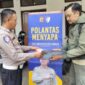 Kegiatan Polantas Menyapa di Samsat Cimahi.