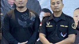 Muhammad Elva (Kiri) Wakil Ketua 234 SC Jabar Beserta Ervan Zevanna (Kanan) Kabid Humas & Kominfo 234SC Jabar. (Foto/eri)